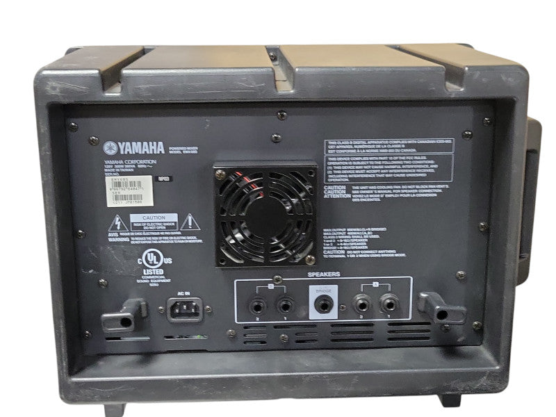 Yamaha EMX68S Powered mixer, READ _