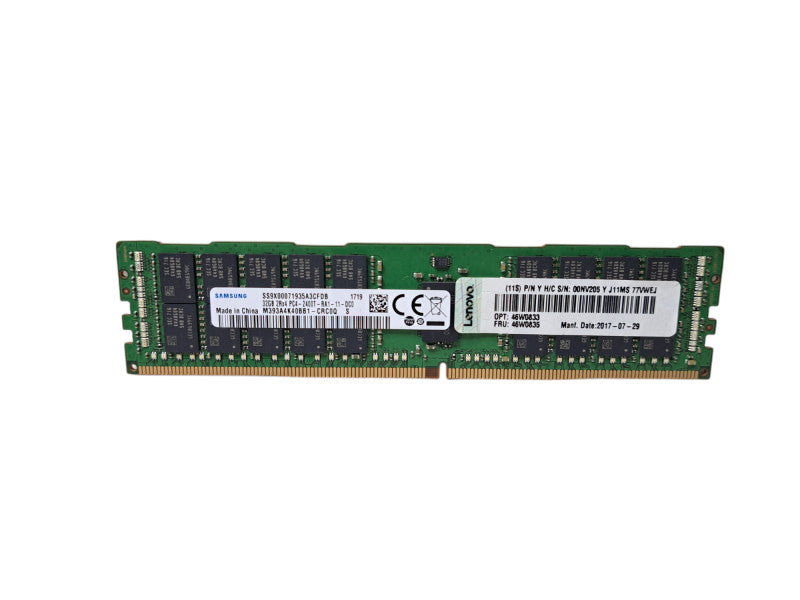 Samsung 32GB 2Rx4 PC4-2400T-RA1-11-DC0 | DDR4 Server Memory Q