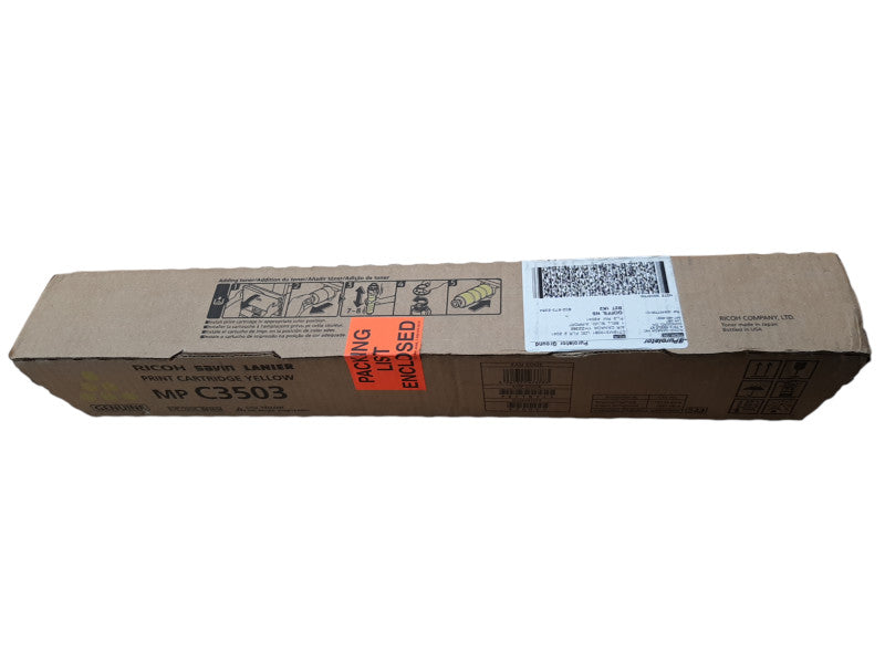 Genuine Ricoh 841814 MP C3503 Yellow Toner Cartridge