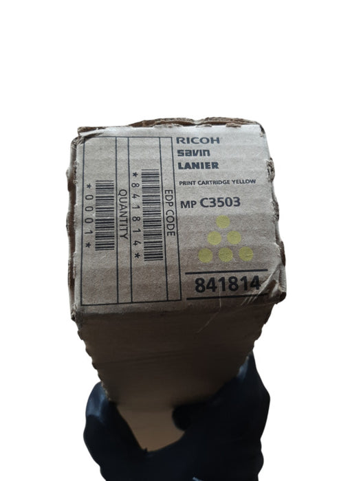 Genuine Ricoh 841814 MP C3503 Yellow Toner Cartridge