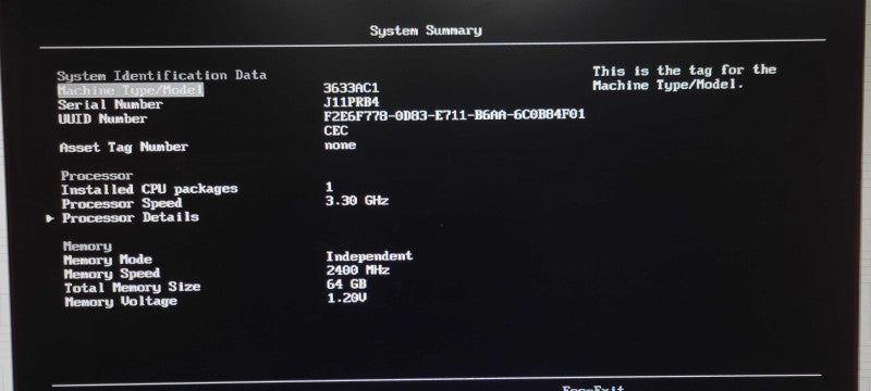 Lenovo System x3250 M6 1U, 4x3.5", Xeon E3-1220v6 3.0GHz, 64GB RAM, 1xPSU _