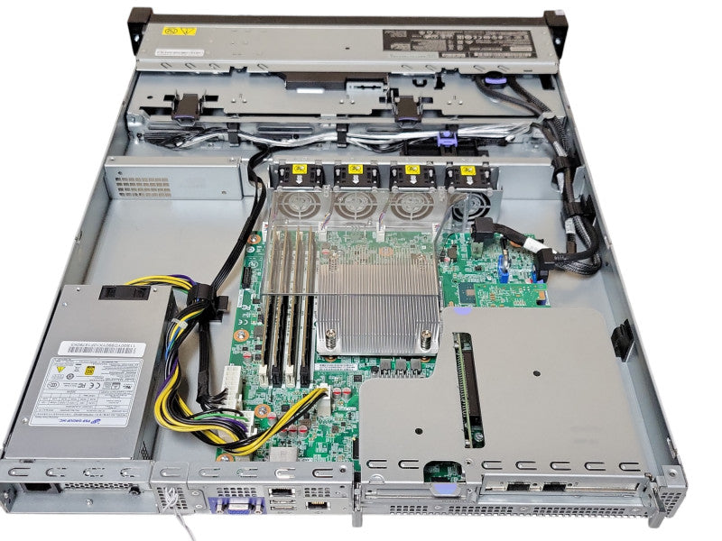 Lenovo System x3250 M6 1U, 4x3.5", Xeon E3-1220v6 3.0GHz, 64GB RAM, 1xPSU _