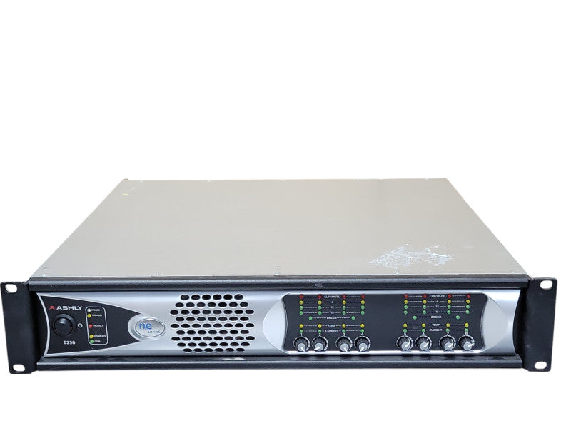 Ashly ne8250 8-Channel Network Power Amplifier 250W, READ _