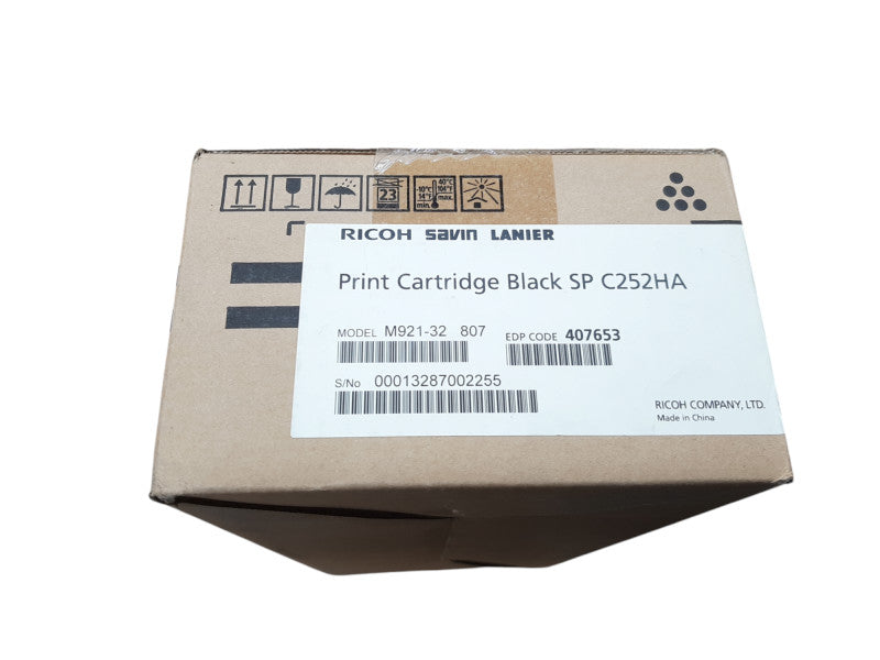 Ricoh Print Cartridge Black SP C252HA M921-32 807 Q