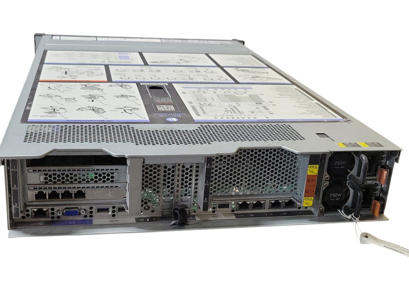 Lenovo X3650 M5 2U 8x 2.5" 2x E5-2620 v3 2.4GHz 128GB DDR4 M5210 RAID 2x PSU _