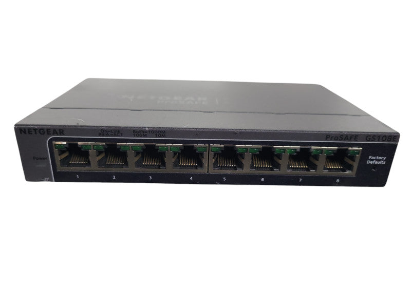 Netgear ProSafe PLUS GS108E 8-Port Manageable Switch !