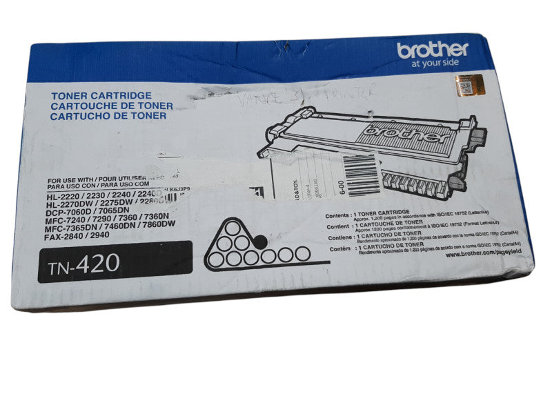 Genuine Brother Toner Cartridge TN-420