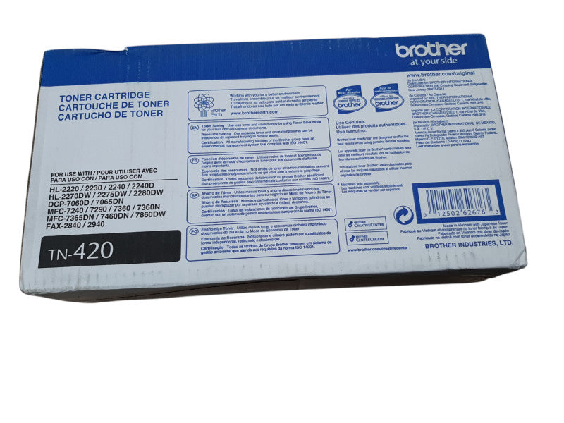 Genuine Brother Toner Cartridge TN-420