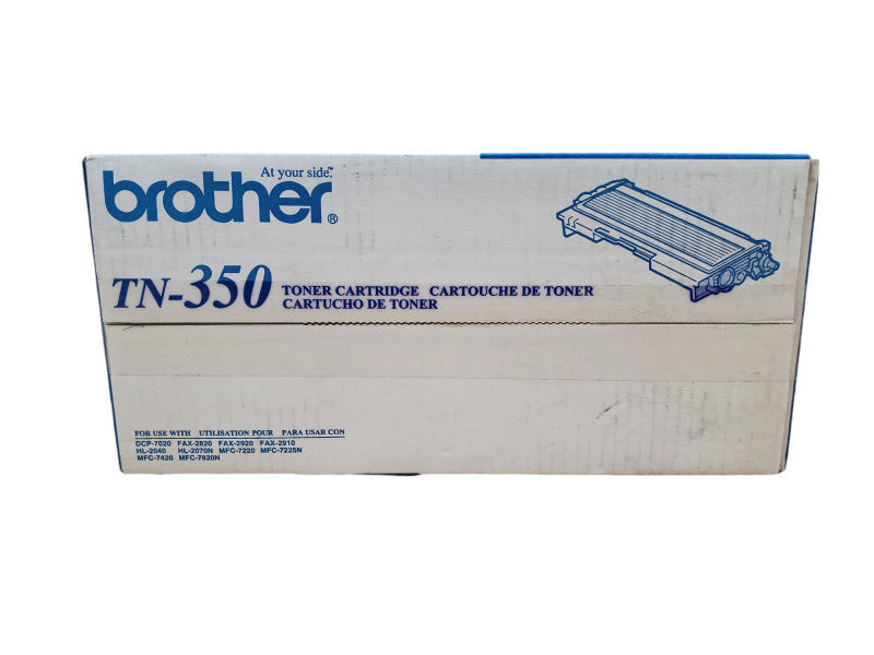 Brother TN-350 Black Toner Cartridge | 2500 Page | NEW