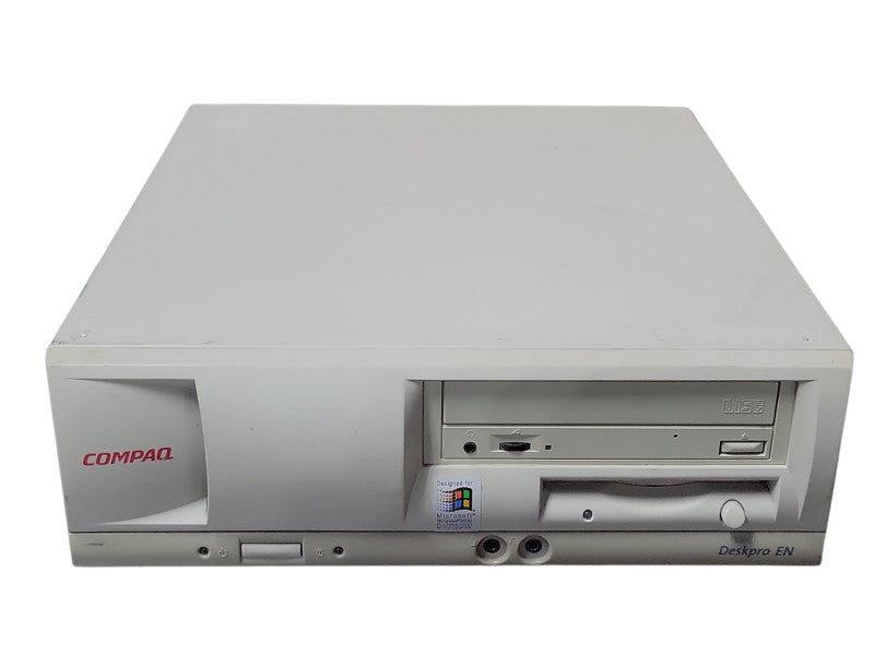 Vintage Compaq Deskpro EN Series SFF Pentium III 866MHz 256MB Memory, No HDD _