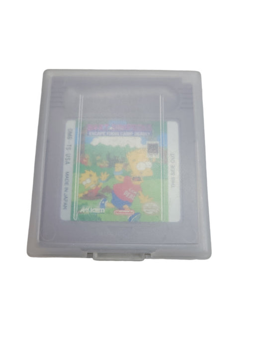 Bart Simpsons Escape From Camp Deadly - Gameboy Cartridge %
