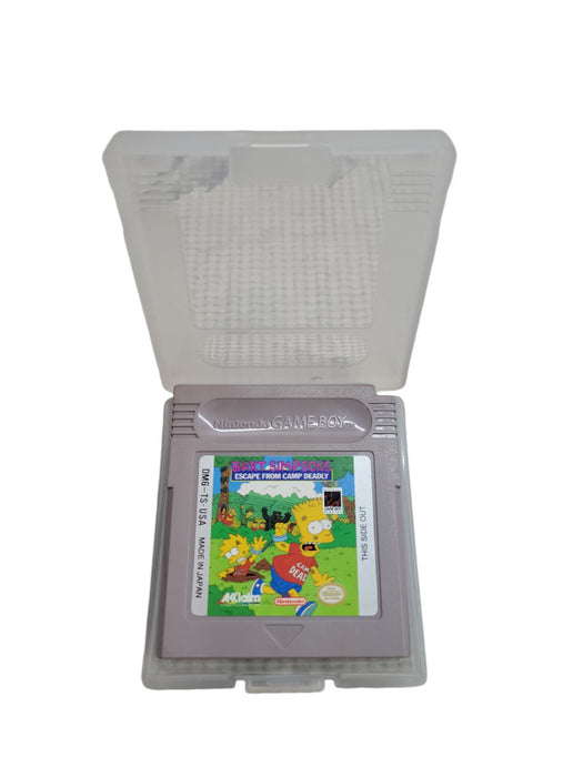 Bart Simpsons Escape From Camp Deadly - Gameboy Cartridge %