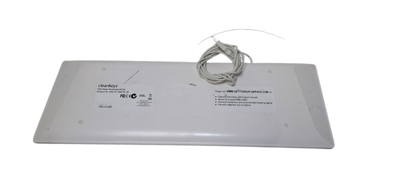 Cleankeys CK4 Capacitive Glass Keyboard USB Wired Model Q