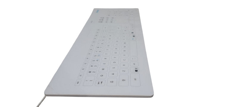 Cleankeys CK4 Capacitive Glass Keyboard USB Wired Model Q