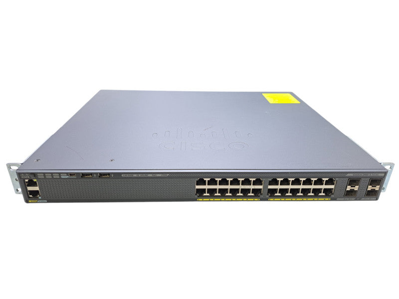 Cisco WS-C2960X-24PS-L V06 | 24-Port Gigabit PoE+ 370W Switch | 4x SFP