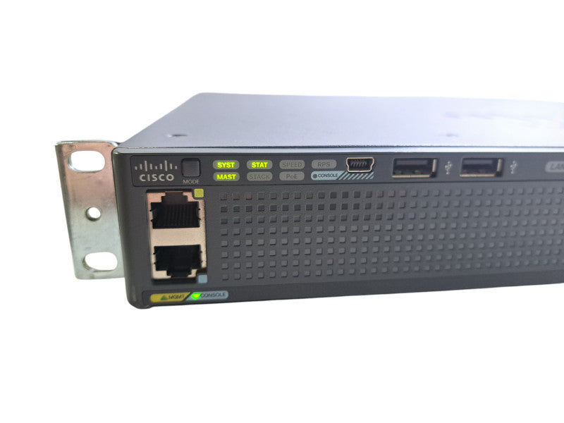 Cisco WS-C2960X-24PS-L V06 | 24-Port Gigabit PoE+ 370W Switch | 4x SFP
