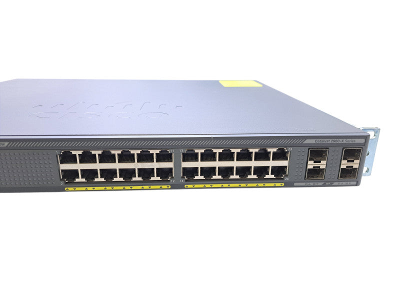 Cisco WS-C2960X-24PS-L V06 | 24-Port Gigabit PoE+ 370W Switch | 4x SFP