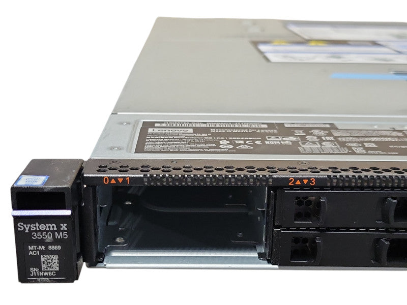 Lenovo System x3550 M5 1U, 2x Xeon E5-2650v4 2.2GHz, 32GB DDR4, 2x PSU, M1215 _