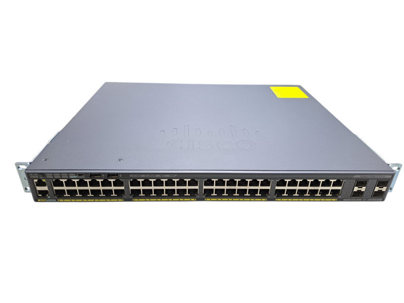 Cisco WS-C2960X-48FPS-L V07 | 48-Port Gigabit PoE+ 740W Switch | 4x SFP *READ*