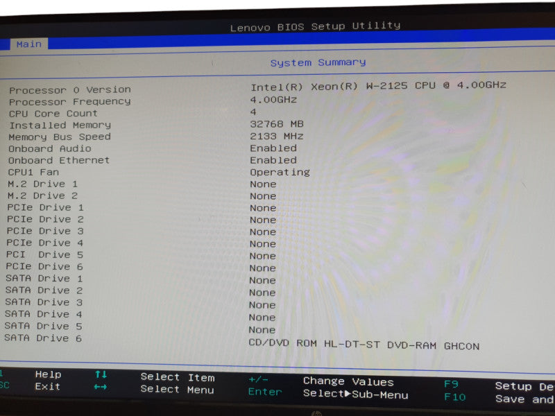 Lenovo ThinkStation P520 | Xeon W-2125 @ 4GHz | 32GB DDR4 | Quadro K2200