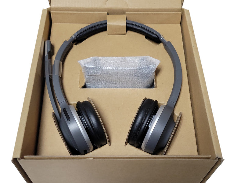 NEW Open-Box Cisco 562 Wireless Dual On-Ear Headset CP-HS-WL-562-S-US w/Base Q_