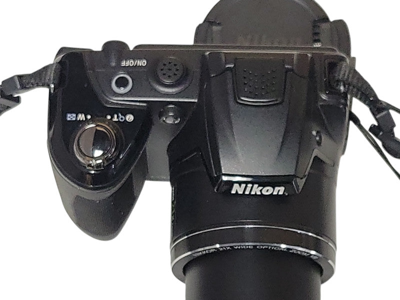 Nikon COOLPIX L310 Black Digital Camera Wide Zoom 14.1 MP, No SD Card _