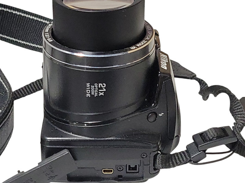Nikon COOLPIX L310 Black Digital Camera Wide Zoom 14.1 MP, No SD Card _