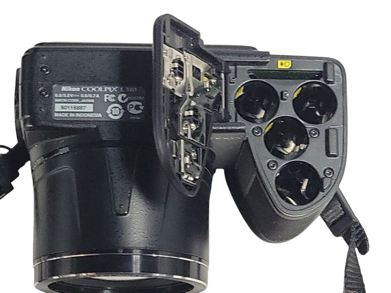Nikon COOLPIX L310 Black Digital Camera Wide Zoom 14.1 MP, No SD Card _