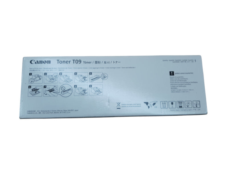 Genuine Canon 3019C005AA T09 Toner Cartridge Cyan LBP1127C MF1127C