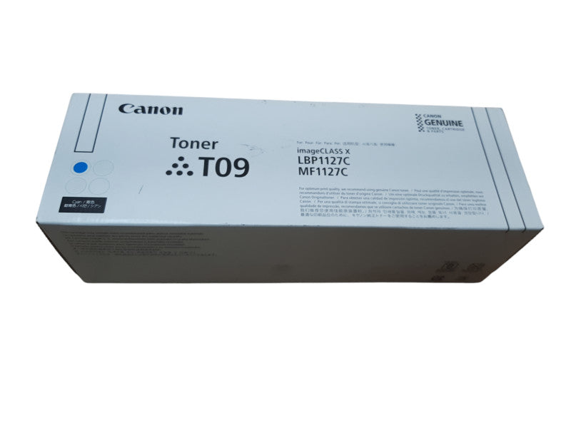 Genuine Canon 3019C005AA T09 Toner Cartridge Cyan LBP1127C MF1127C