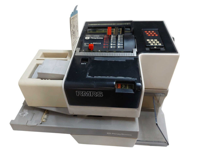 Vintage Pitney Bowes RMRS Postage Meter Model: E200 =