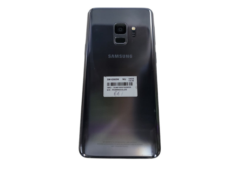 Samsung Galaxy S9 - 64GB - Silver [SM-G960W] Q(