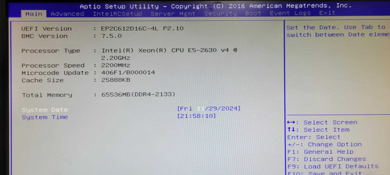 Custom/Asrock Server, 2x Xeon E5-2630v4 2.2GHz, 64GB DDR4, 650W PSU, 3.5" _