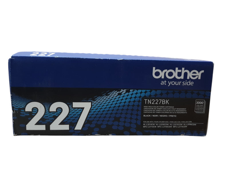 NEW Genuine Brother High Yield Toner Cartridge TN227BK