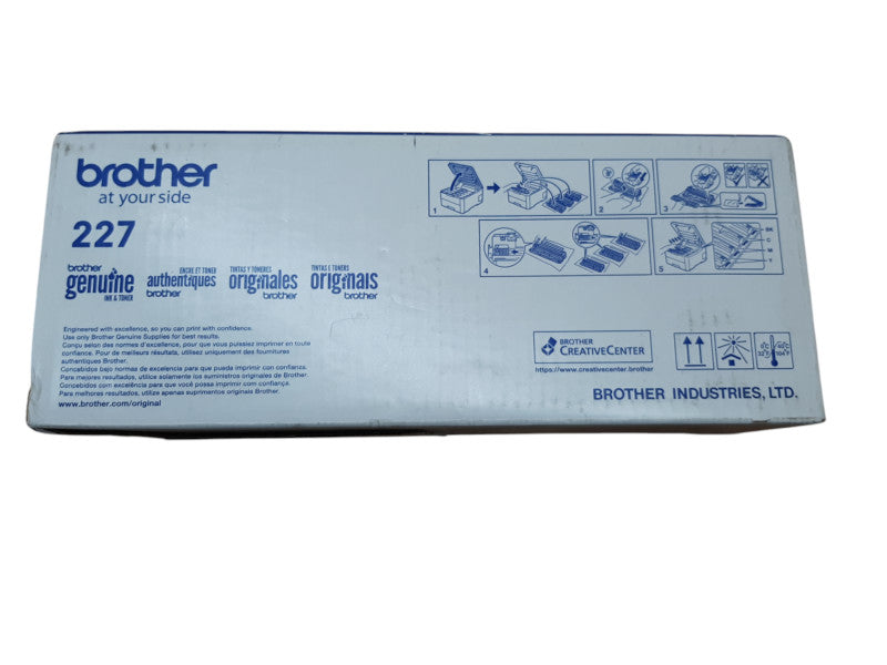 NEW Genuine Brother High Yield Toner Cartridge TN227BK