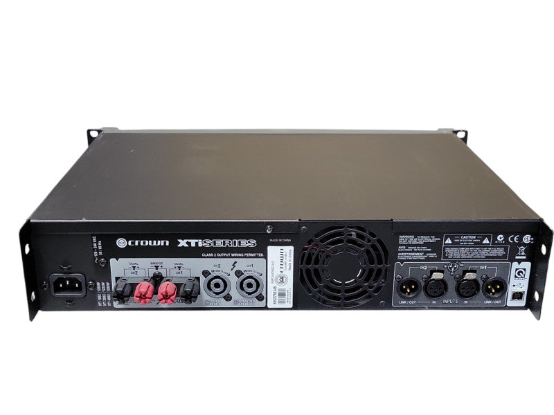 Crown XTi4002 2-Channel Power Amplifier, READ _