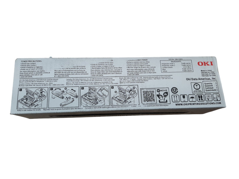 Genuine OKI Toner Cartridge 45807110 for B432/B512/MB492/MB562