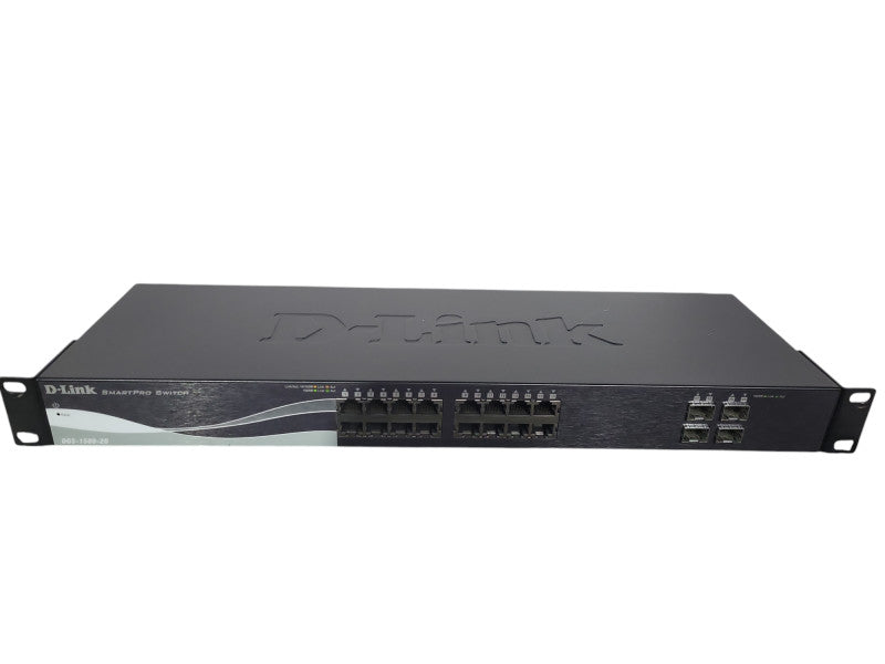 D-Link DGS-1500-20 SmartPro Switch 16-Port 10/100/1000Base-T + 4 100/1000 SFP !