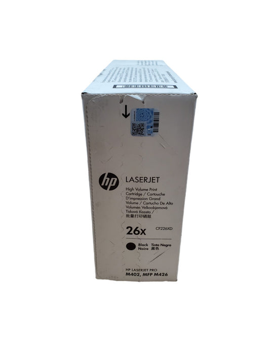 HP 26X Black Toner | CF226XD | M402/MFP M426 | New