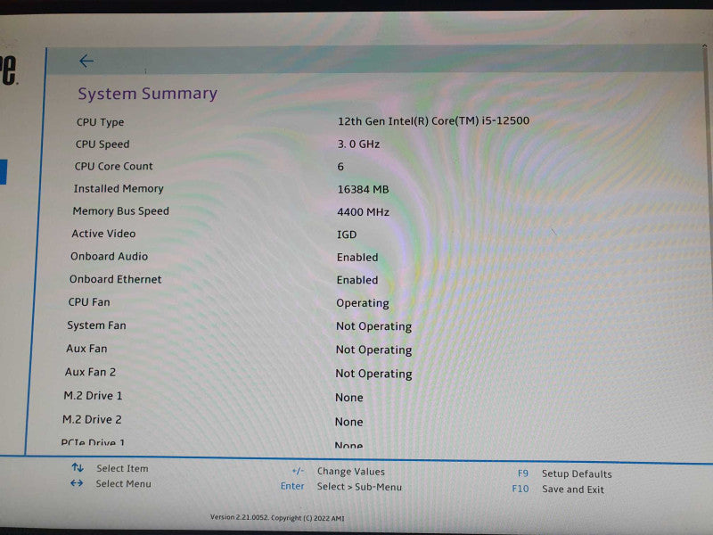 Lenovo ThinkCentre M80s Gen 3 | i5-12500 @ 3GHz | 16GB DDR5