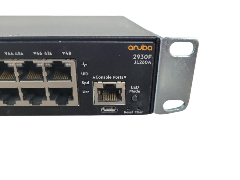 Aruba 2930F JL260A 48G PoE+ Switch 4x SFP READ !
