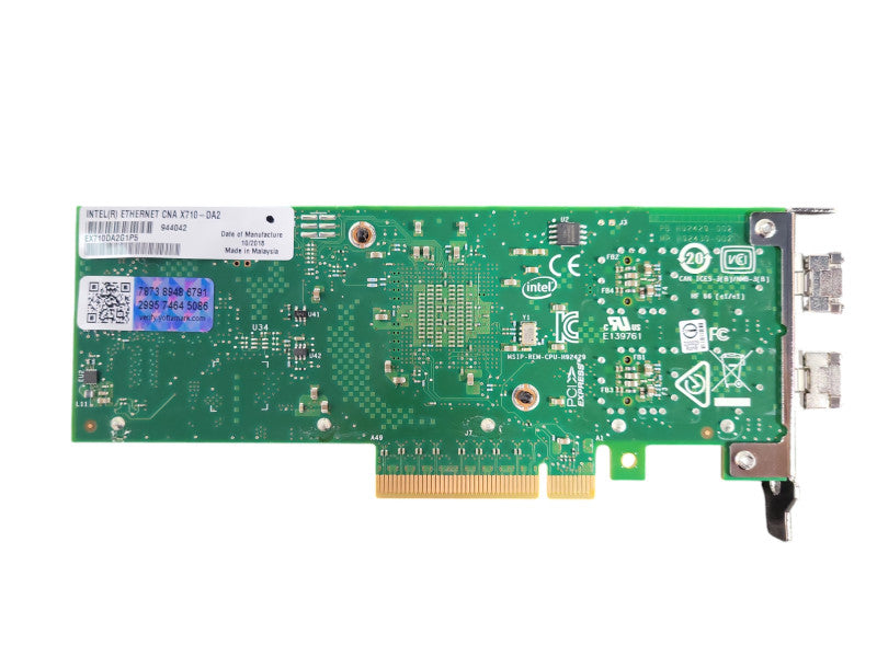 Dell Intel X710-DA2 2-Port 10GB Network Card 0KCHGJ High Profile !