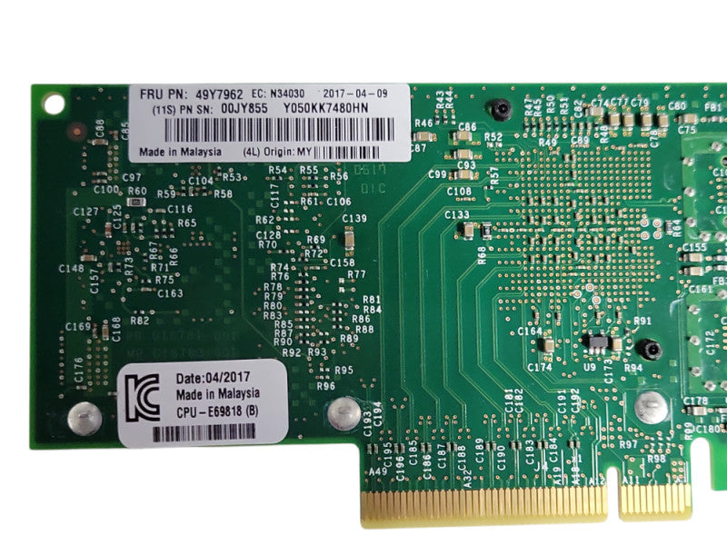 IBM 49Y7962 Dual Port 10Gig network adapter low-profile _