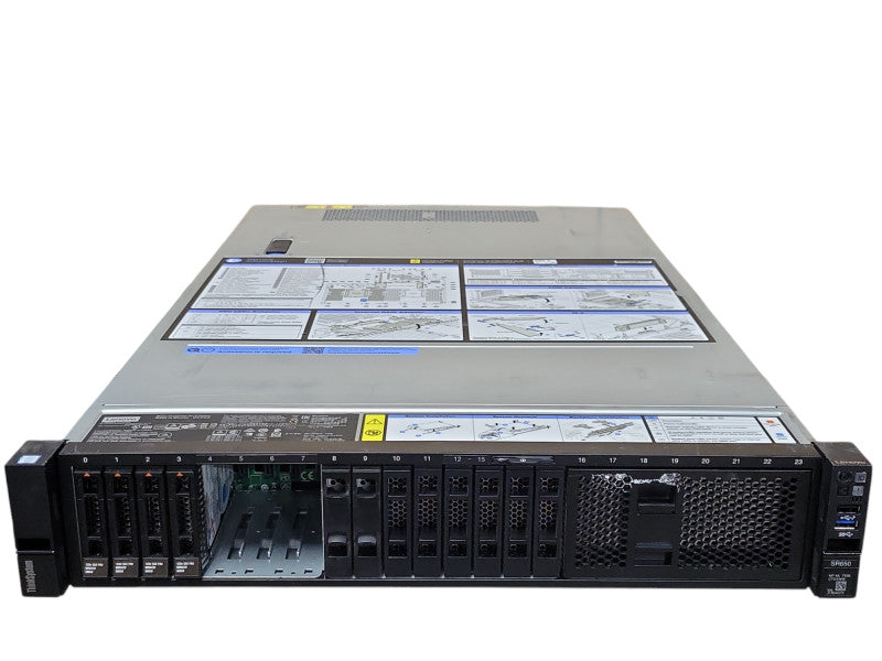 Lenovo ThinkSystem SR650, 2x Silver 4110 2.10GHz, 64GB, 930-16i 4GB, 4x 900GB _