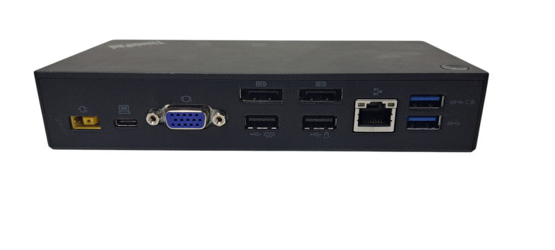 Lenovo Thinkpad USB-C Dock USB 3.0 4K Plug and Display DK1633 40A9 W/ Adapter