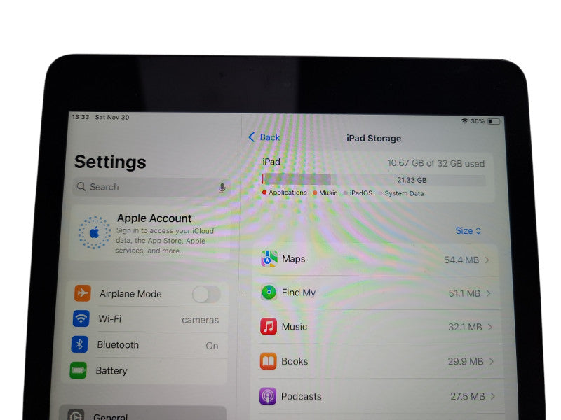 Apple iPad 7th Gen - 32GB - Space Gray [A2197] (