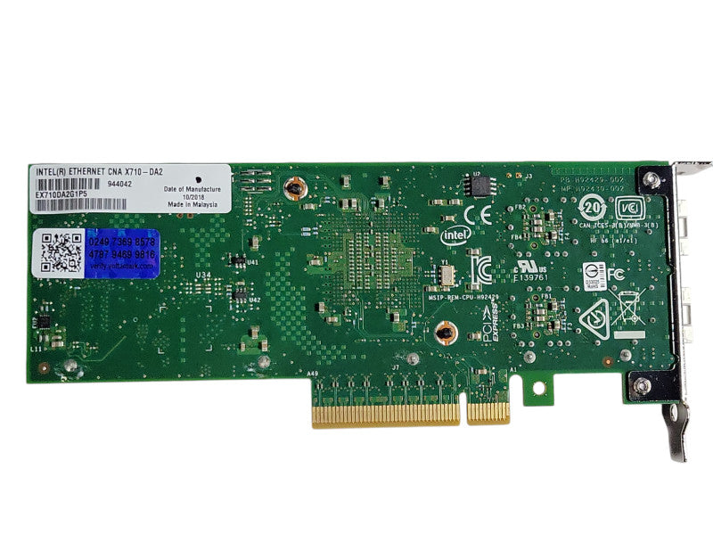 Intel X710-DA2 2-Port 10Gb/s Ethernet Converged Network Adapter SFP _