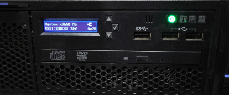 Lenovo System x3650 M5, 2x Xeon E5-2620v3 2.4GHz, 64GB, 4x 900GB HDDs, 2x PSU _