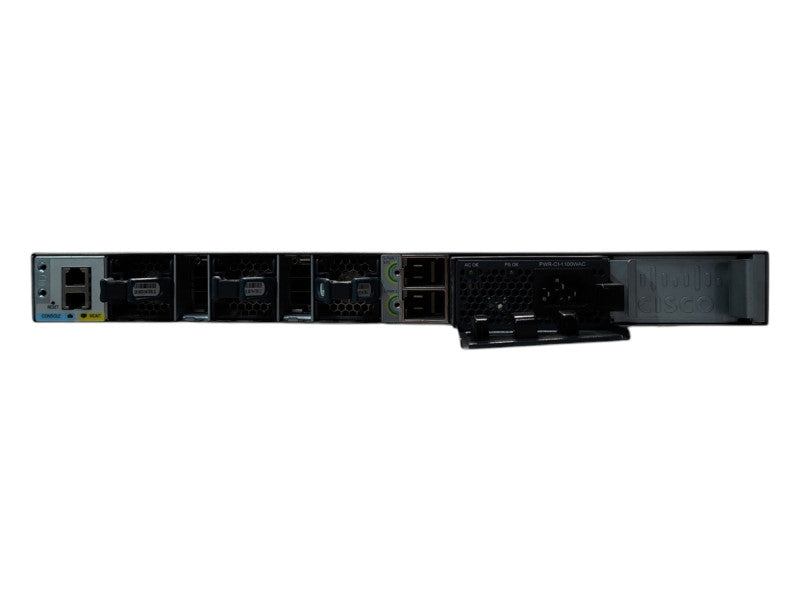 Cisco WS-C3850-48F-S, 48-Port Gigabit PoE+ Switch, 1x 1100W PSU
