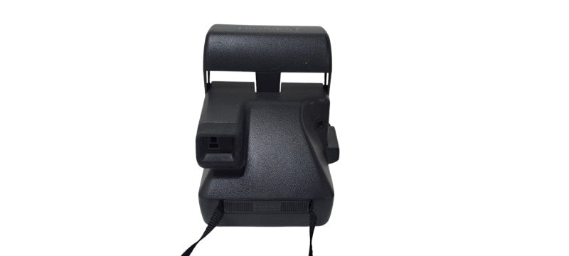 Polaroid 600 One Step Close Up Built-In Flash Film Instant Camera With Strap